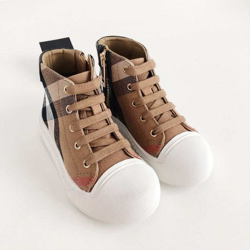 Burberry BBR high-gang magic patch shoes 26-35-57c62208